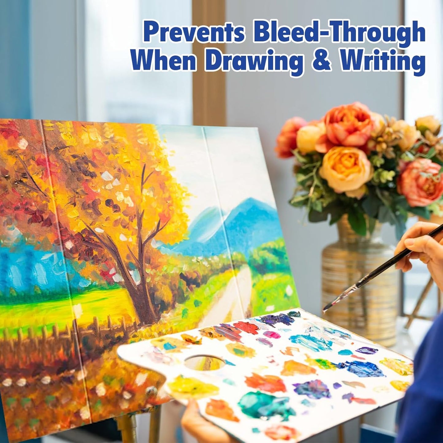 Trifold Poster Board,24 Pack 24" x 16" White Corrugated Poster Boards,Display Board,Perfect for School Projects, Science Fairs, Event Displays, and Business Presentations