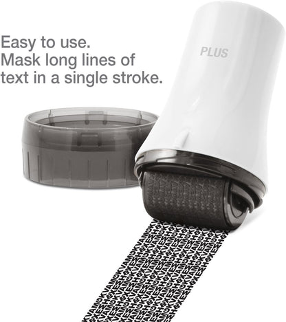 Guard Your ID Wide Advanced Roller 2.0 Identity Theft Prevention Security Stamp White