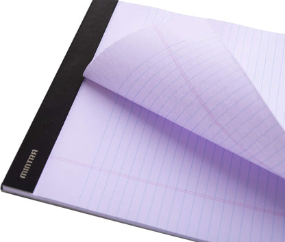 Mintra Office Legal Pads, ((xBasic, 8.5in x 11in, Wide (Pastel), 36pk (6-6pks))