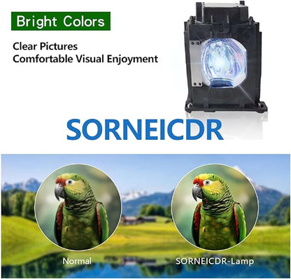 915P049010 Replacement Projector Lamp Bulb Compatible with Mitsubishi for WD-52631 /WD-57731 /WD-57732 /WD-65731 /WD-65732 /WD-Y57 /WD-Y65 Lamp Bulb Replacement with Housing
