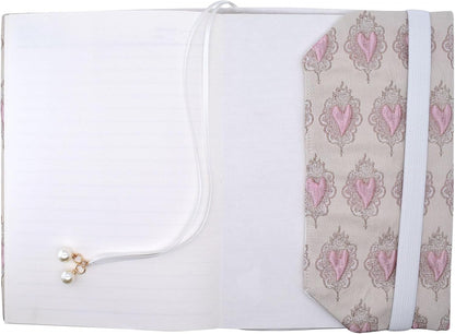 BLBMH Book Covers for Paperbacks Fit for 5.5x8.5 inch Adjustable Book Sleeve Cover for Women Over 15 Soft Cloth Protector for Notebook Journal Bible- Love