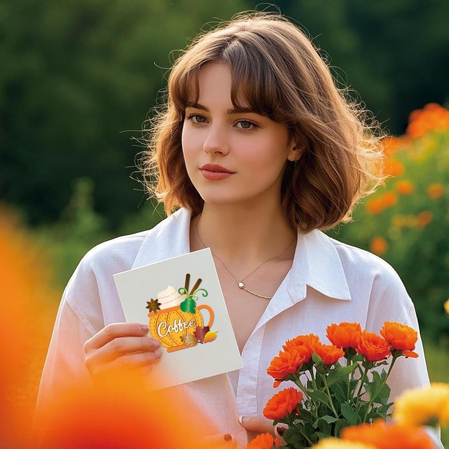 GLOBLELAND Halloween Pumpkin Coffee Cup Cutting Dies for Card Making Cat Ghost Bat Cut Die for DIY Scrapbooking Journal Embossing Paper Craft Decor