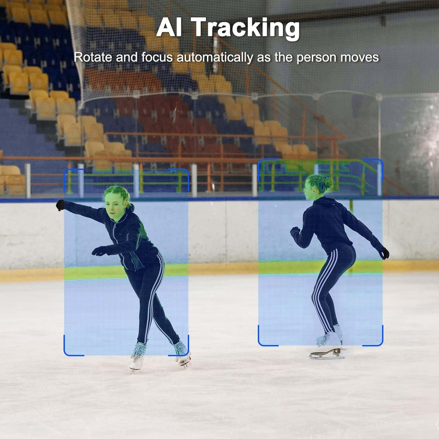 NDI PTZ Camera,4K 20X Optical Camera with IP Live Streaming with Simultaneous 3G-SDI and USB Video Output and Auto-Tracking/Zoom Video/POE/4K Full UHD for Conferences, Church, Teaching