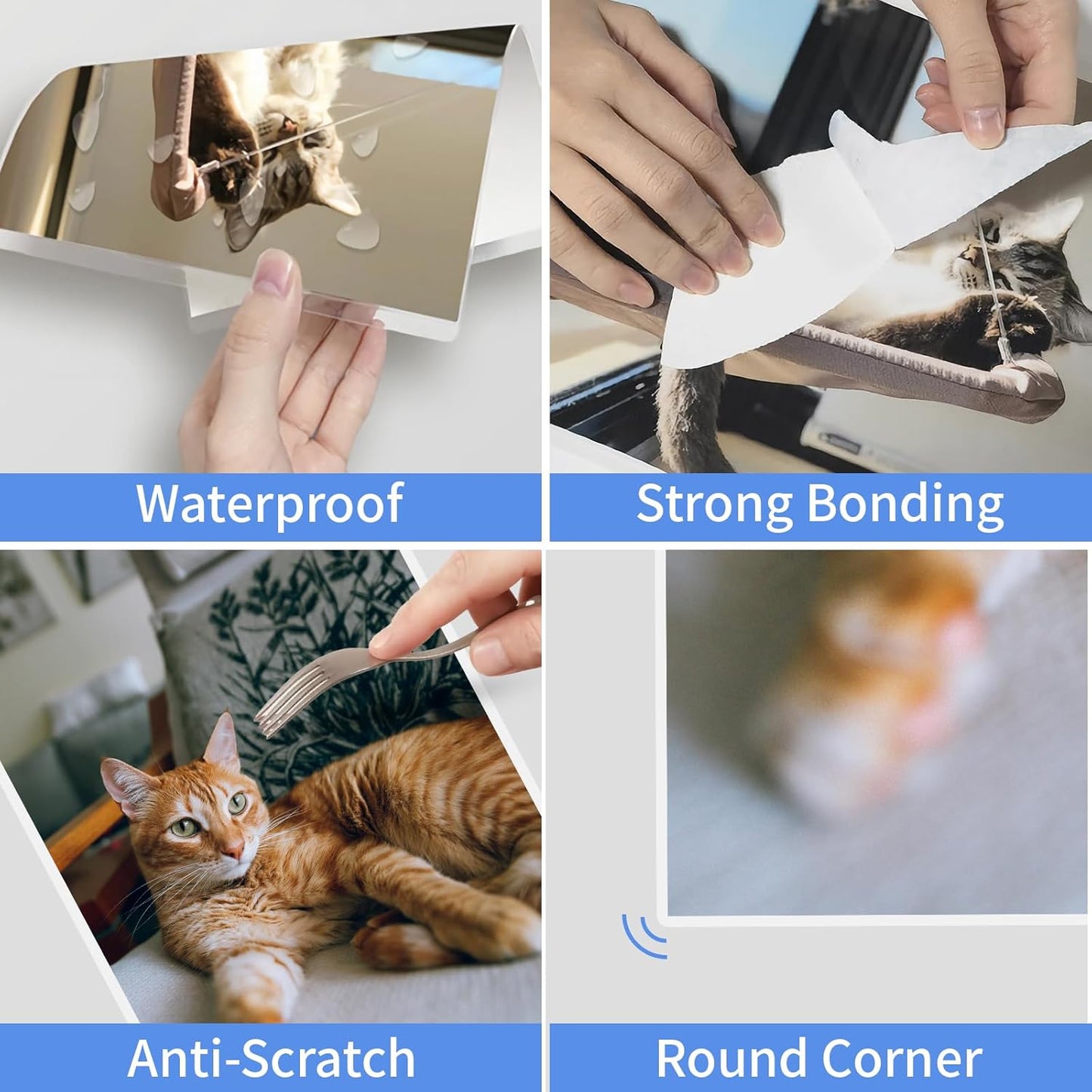 Thermal Laminating Pouches, FungLam Clear Laminating Sheets, 3 Mil Thickness Thermal Laminating Sheets, 8.9×11.4 Inch Laminator Sheets for Laminators, Clear Plastic Letter Size Sheets,100 Pack.