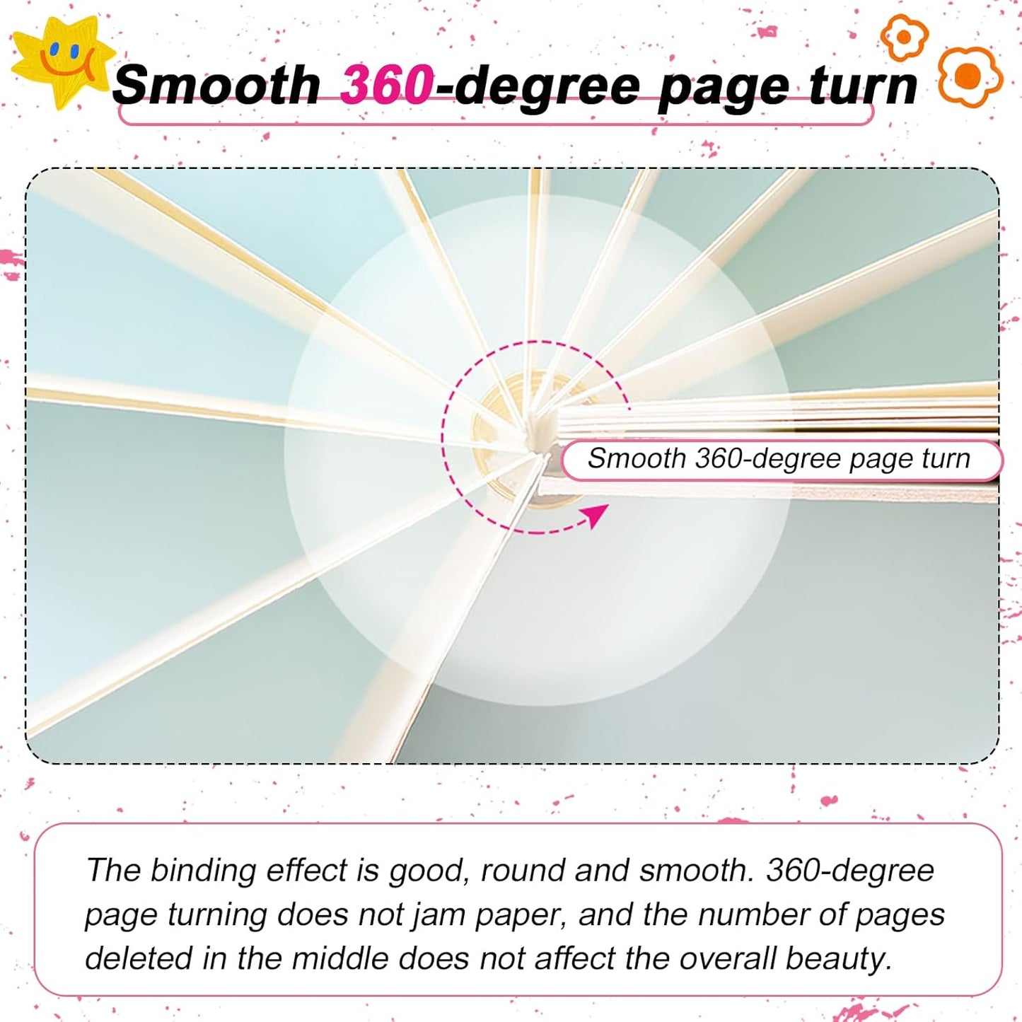 30Pcs Metal Double Loop Binding Wires Double Spiral Binding Ring Coil, 9/16" 23 Holes, 2:1 Pitch Cinch Binding Machine Wire for Teacher Student Document Notebook File Making (Classic Color)