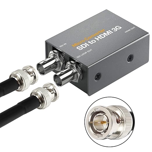 XRDS -RF 75FT SDI Cable, 3G/6G-SDI Cable BNC Digital Video Cables 75 Ohm RG59 BNC Male Cables for 3G/6G HD SDI Monitor Video Recorder Converter Splitter Security Camera