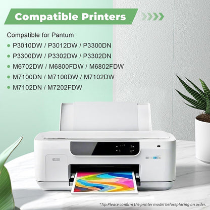 Compatible TL-410X Toner Cartridge Replacement for Pantum TL-410X TL-410H TL-410 for M7102DW P3012DW M6800FDW M7200FDW M7100DW M6802FDW M7102DN M7202FDW (3-Plack)