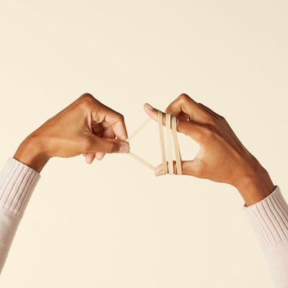 Amazon Basics Assorted Size and Color Rubber Bands, 0.5 lb.