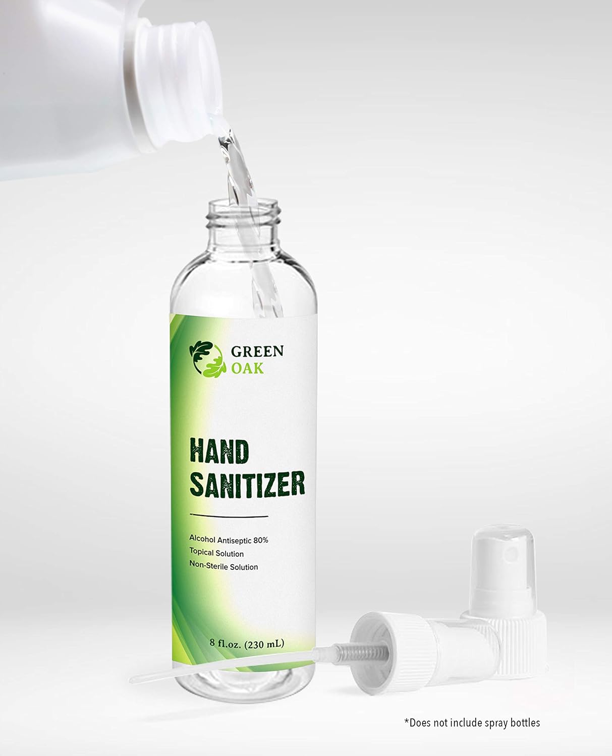 Green Oak Hand Sanitizer Hand Sanitizer Spray Refill (1 Gallon)