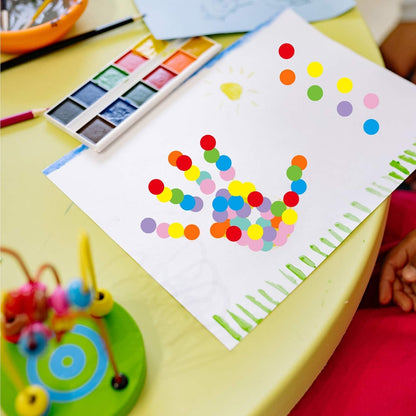 STARLIBOO Dot Stickers,1440 PCS Color Code Label, 1inch Garage Sale Stickers, Yard Sale Price Labels, Writable Not Blurry (8 Colors)