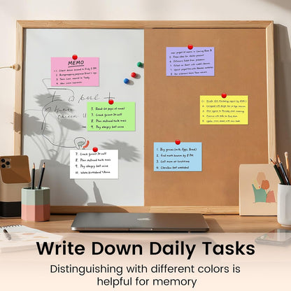 Index Cards 3x5 Inch, 300sheets, Flash Cards, Blank Colored Note Cards Paper For Studying, Schools Supplies, College, Office And Home Organization, Note Taking Supplies