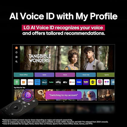 LG 55-Inch Class OLED AI 4K B5 Series Smart TV w/Dolby Atmos, Dolby Vision, HDR10, AI Super Upscaling 4K, Filmmaker Mode, Wow Orchestra, Alexa Built-in (OLED55B5PUA.AUSZ, 2025)
