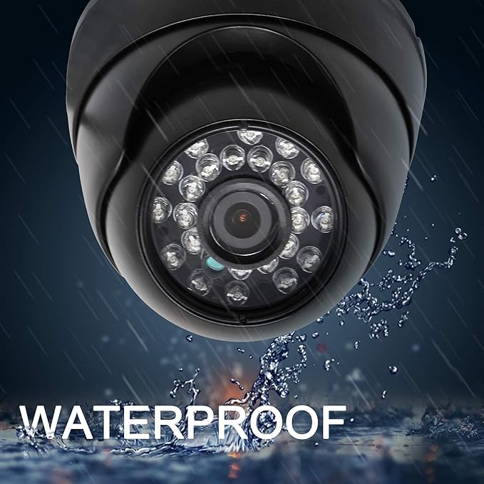 SVPRO Waterproof USB Security Camera with 80ft Infrared Night Vision, HD 720P Outdoor Indoor Day Night Video Camera,CCTV Dome Camera for Home Surveillance System,3.6mm Lens with IR-Cut,Metal Housing