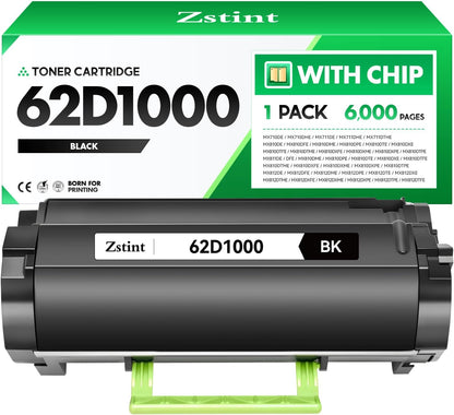 62D1000 Toner Cartridge Black 1-Pack Replacement for Lexmark 621 62D1000 621H 62D1H00 Toner Compatible with Lexmark MX711DE MX710 MX710DE MX710DHE MX810 MX810DE MX811 MX811DE MX812 MX812DE Printer Ink