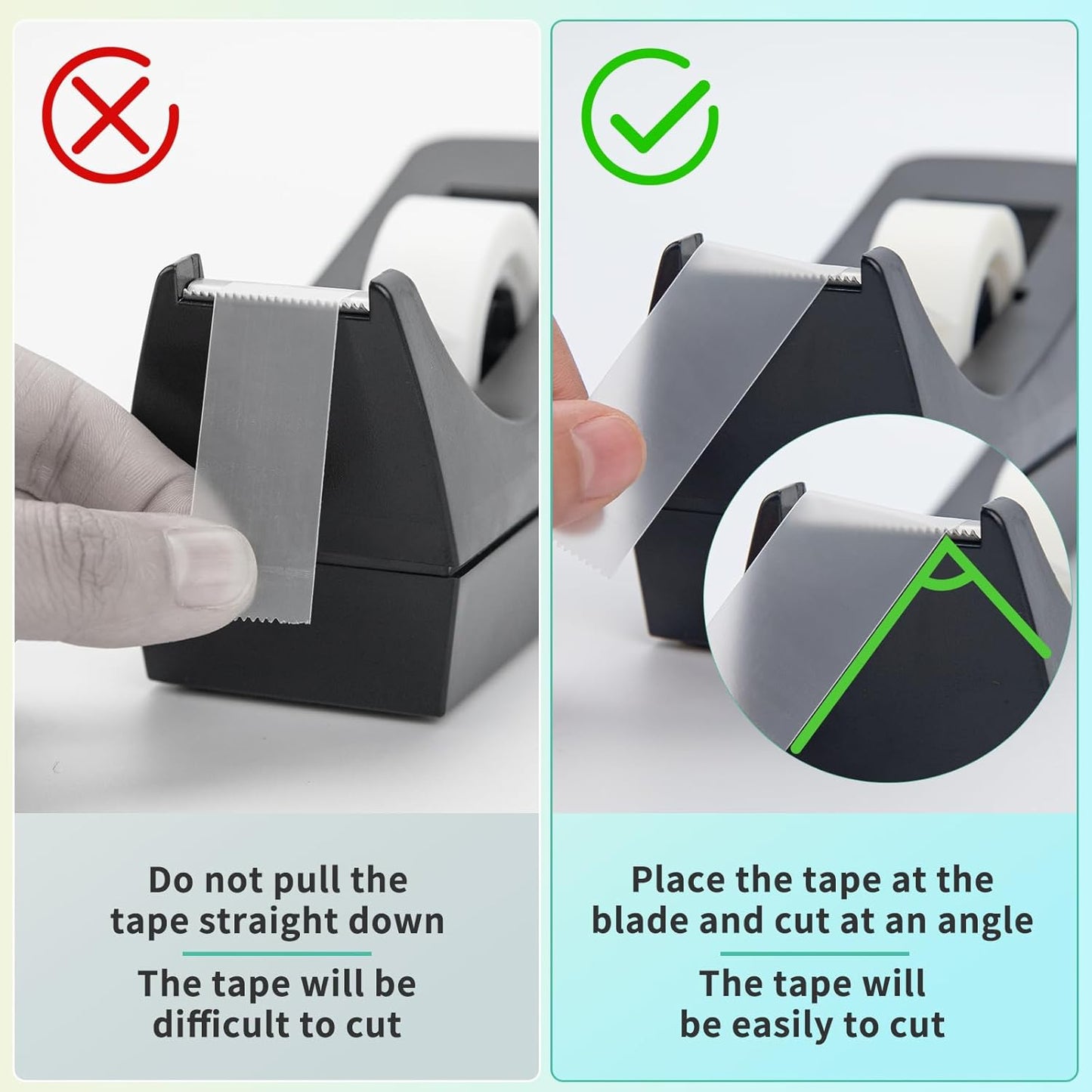 OWLKELA - 6 Rolls Matte & Glossy Tape Refills, Invisible, Translucent, All-Purpose for Office, Home, School - 0.7 in x 1000 Inches