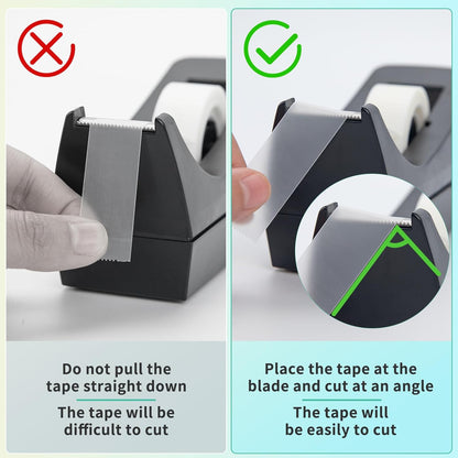 OWLKELA - 6 Rolls Matte & Glossy Tape Refills, Invisible, Translucent, All-Purpose for Office, Home, School - 0.7 in x 1000 Inches