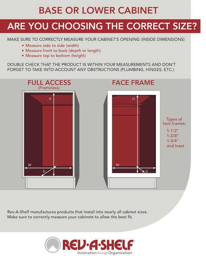 Rev-A-Shelf Double Pullout Trash Can for Base Kitchen Cabinets 27 Quart 12.5 Gallon with Soft-Close Slides, Champagne, 53WC-1527SCDM-212