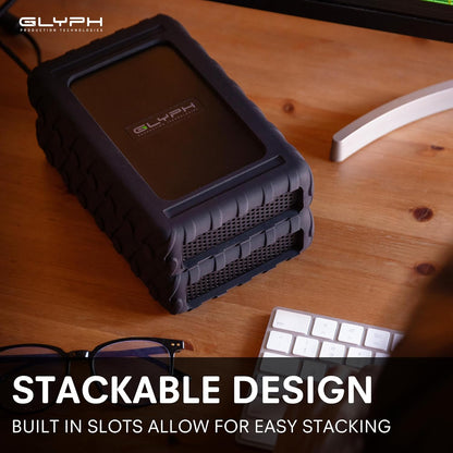 Glyph BlackBox Pro External Hard Drive 7200 RPM, USB-C (3.1,Gen2) (2TB)