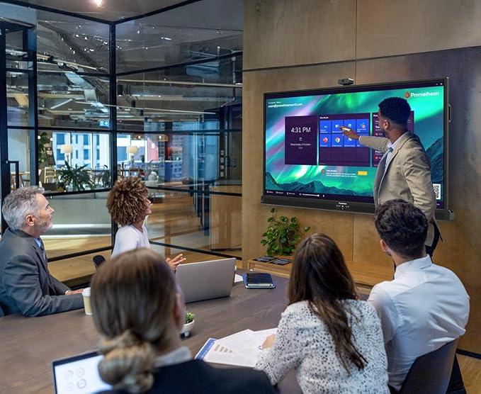 Promethean ActivPanel 10 Premium 86" High Specification Digital Whiteboard for Office or Classroom, 4K UHD, OS Flexible Device, Panel Included, 3 Year Onsite Support