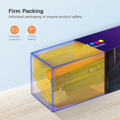 E-Z Ink Compatible 069 Toner Cartridge Replacement for Canon 069 Toner Cartridge Set 069H to use with imageCLASS MF753Cdw MF751Cdw LBP674Cdw LBP673Cdw LBP674Cx MF752Cdw MF756Cx with Chip, 4 Pack-BCMY