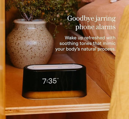Loftie Alarm Clock with Sound Machine – Smart Alarm Clock with Light, White Noise, Bluetooth Speaker, Night Light Sound Machine, 100+ Sounds, Blackout Mode, No WiFi Mode, Optional Subscription -Penny