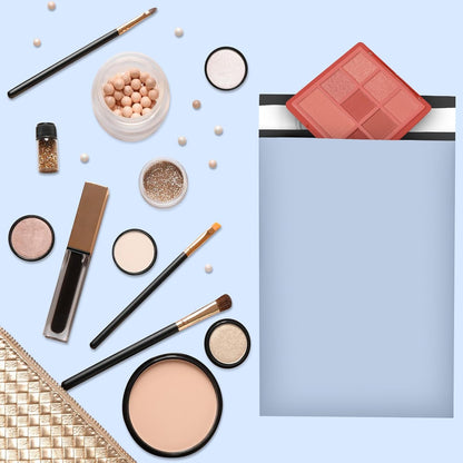 120PC Poly Mailers 6x9 Inch Light Blue Mailing Envelopes Bags Shipping Bags with Self Adhesive Waterproof and Tear-Proof Postal Bags