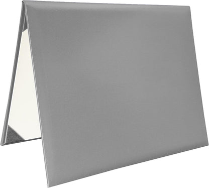Smooth Diploma Certificate Cover 8 1/2" x 11" Silver