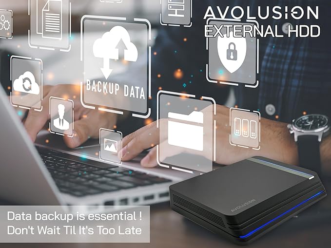 Avolusion PRO-X USB 3.0 External Hard Drive for WindowsOS Desktop PC/Laptop - (20TB) (Renewed)