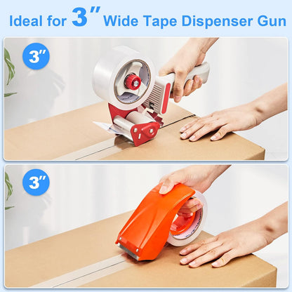 JARLINK Clear Packing Tape (6 Rolls), Heavy Duty Packaging Tape for Shipping Packaging Moving Sealing, 2.7mil Thick, 1.88 inches Wide, 60 Yards Per Roll, 360 Total Yards