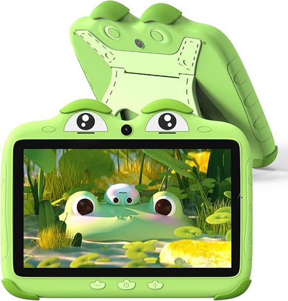 Kids Tablet 7 Inch Tablet for Kids 3-7 32GB Toddler Tablets Children Software Installed, Toddlers Learning Android Tablets with WiFi YouTube Parental Control for Toddlers Boys Girls 3-12