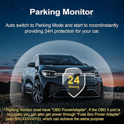 4K Dash Cam Custom fit for GMC Yukon, Yukon XL 2023 2024 2025 (Model A), SLE SLT AT4 Denali Ultimate, Integrated OEM Look, UHD 2160P Video, WiFi & App, G-Sensor, Easy to Install, 64GB Card