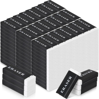 300 Pieces White Pencil Erasers Bulk Soft Art Erasers Pencil Erasers Large Rubber Erasers for Drawing Kids Student Artist Office Home Classroom Writing 1.8 x 0.8 x 0.3 Inch