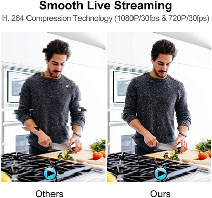 Spedal Webcam 1080P 30fps， HD Computer Webcam with Microphone for Desktop,100 Degrees Wide Angle Web Camera for Zoom Xbox YouTube Skype FaceTime Hangouts