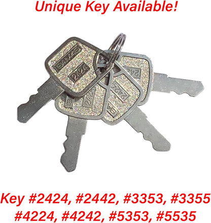 SAM4s Key Number 2424, Four Keys for 16" Cash Drawer