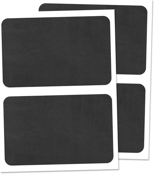 200-Pack, Chalkboard Labels Stickers, Erasable and Reusable - Rectangle, 6" x 4"
