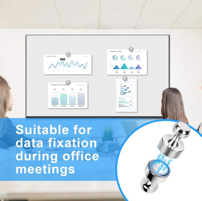 100 Pack Magnets Refrigerator Magnets for Whiteboard Small Strong Fridge Magnet Tiny Push Pin Magnetic Neodymium for Office Classroom Kitchen Home