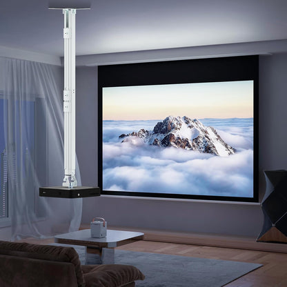 suptek 49inch Extended Mini Projector Ceiling Mount Adjustable Wall Mount with Thread Adapters for Projector DVR Camera (PR05LMINIW)