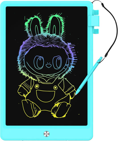 10.5 Inch LCD Writing Tablet for Kids, Colorful Toddler Doodle Board - Erasable Drawing Pad, Educational Learning Toy for Ages 3-8 - Valentine's Day Christmas Birthday Gifts (10.5 Inch, Blue)