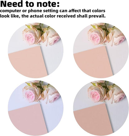 Vienrose 10 x 10 Inch Scrapbook Photo Album, Linen Hardcover Photo Book with 80 White Pages, DIY Memory Book Kit with Accessories for Wedding, Baby Shower, Travel, Christmas (Pink, 40 Sheets)
