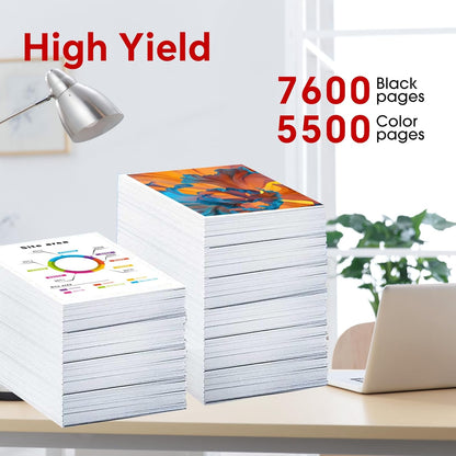 069H Toner Cartridges Set Compatible Replacement for Canon 069/069H Toner Use with lmageCLASS MF753Cdw MF751Cdw MF756Cx LBP674Cdw LBP673Cdw Printer|MF753cdw Toner,4Pack