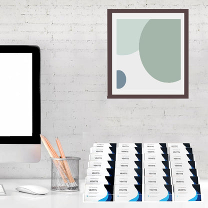 Acrylic Business Card Holder for Desk Multiple Business Card Holders 28 Slot 7 Tier Large Business Card Organizer Business Card Display Rack Clear Plastic Business Card Stand for Home Office