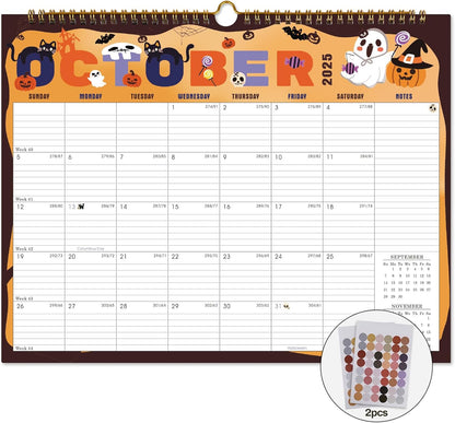 Lbylyhxc Calendar 2026 - 18 Monthly Wall Calendar 2025-2026 from July 2025 to December 2026, 14.8 x 11.5 Inches.Thick Paper includes major holidays and dedicated space for notes and important dates (Calendar 2025-2026 festivals)