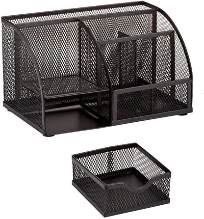 Annova Desk Organizer Wire Mesh 3 Tier Sliding Drawers Paper Sorter/Multifunctional/Premium Solid Construction for Letters, Documents, Mail, Files, Paper, Kids' Art Supplies (Gold)