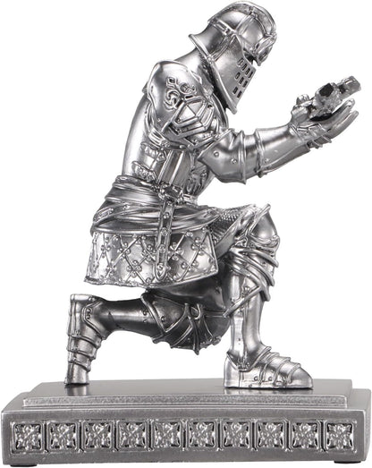 Medieval Knight Pen Holder Office Desk Decor Birthday Gifts for Men Father Husband Unique