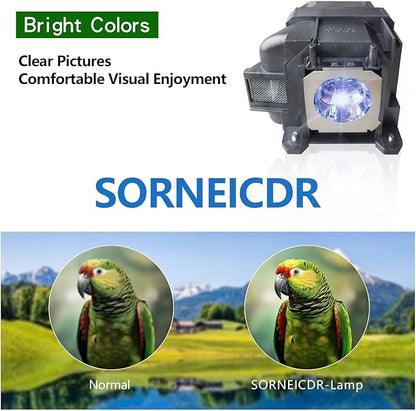 EL PLP88 Replacement Projector Lamp Bulb Compatible with Epson V13H010L88 Powerlite Home Cinema 2040 1040 2045 740HD 640 EX3240 EX7240 EX9200 EX5250 EX5240 VS240 VS345 VS340 97H 98H 99WH 955WH X27