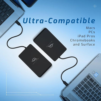 OWC 8TB Envoy Ultra Thunderbolt 5 Portable SSD Enclosure External Drive, Ultra Fast with TB5 Transfer Rates Over 6000MB/s, TB3, TB4 and USB4 Compatible, Works with Mac and PC
