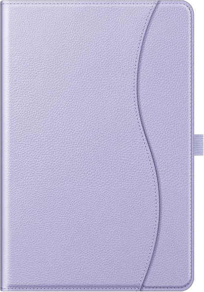 Fintie Case for Samsung Galaxy Tab A9 Plus/A9+ 5G 11 Inch 2023 Model (SM-X210/X216/X218), Multi-Angle Viewing Smart Stand Back Cover with Pocket Auto Wake/Sleep, Lilac Purple