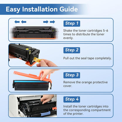 MYTONER 206X Black High Yield Toner Cartridge (with Chip) Compatible Replacement for HP 206X 206A W2110X W2110A for Color Pro MFP M283fdw M283cdw Pro M255dw M255nw M283 M255 M282 Printer (2 Pack)