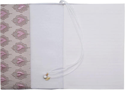 BLBMH A5 Book Covers for Paperbacks Book Cover Fit for 5.5x8.3 inch Adjustable Book Sleeve Cover for A5 Diary Books Fabric Softcover Protector for Notebook - Love