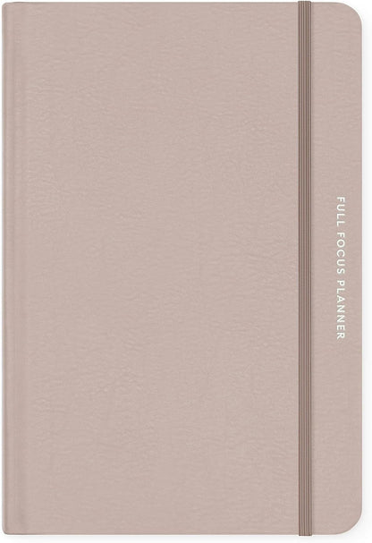 Full Focus Stone Leather Planner by Michael Hyatt - The #1 Daily Planner to Set Annual Goals, Increase Focus, Eliminate Overwhelm, and Achieve Your Biggest Goals - Hardcover